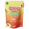 Gummy Land Peelable Gummy Peach (Halal) 12X65G dimarkcash&carry