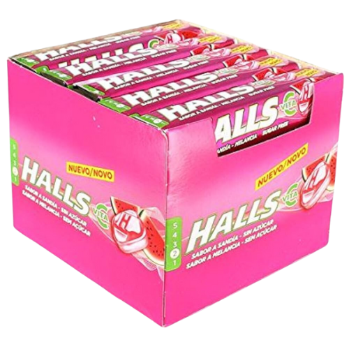 Halls Vita C Watermelon Flavoured 20x33.5g dimarkcash&carry