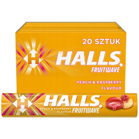 Halls Fruitwave 20X33.5G dimarkcash&carry