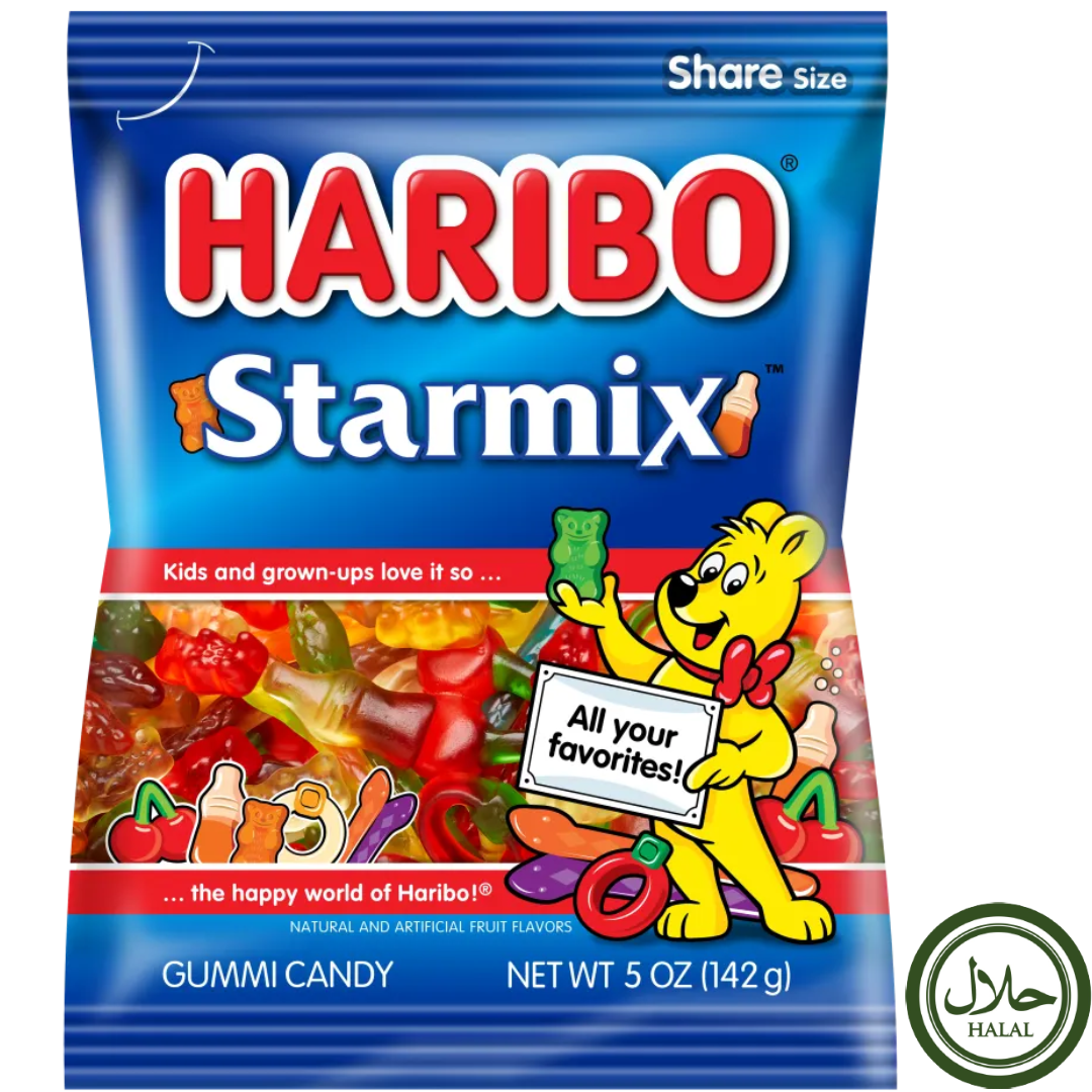 Haribo Halal Star Mix 24x80g