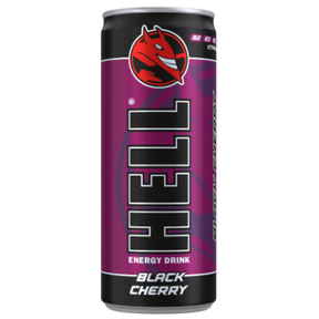 Hell Energy Drink Black Cherry 24X250Ml dimarkcash&carry