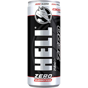 Hell Energy Drink Zero Sugarfree Pm .79P 24X250Ml dimarkcash&carry
