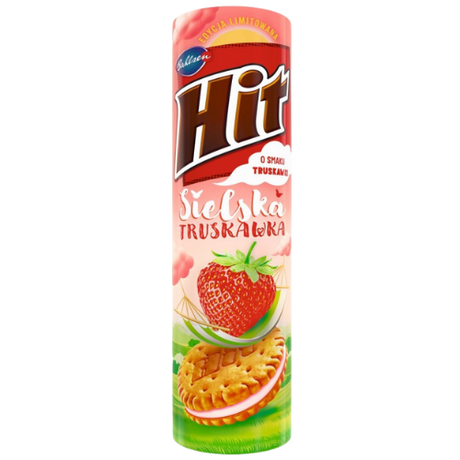 Hit Strawberry Biscuit 24X220G dimarkcash&carry