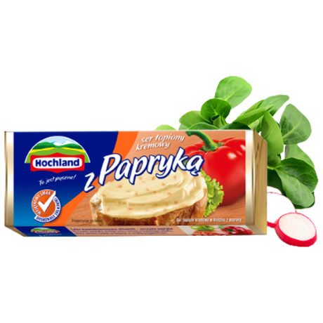 Hochland Cheese Papryka -Block 6X100G dimarkcash&carry