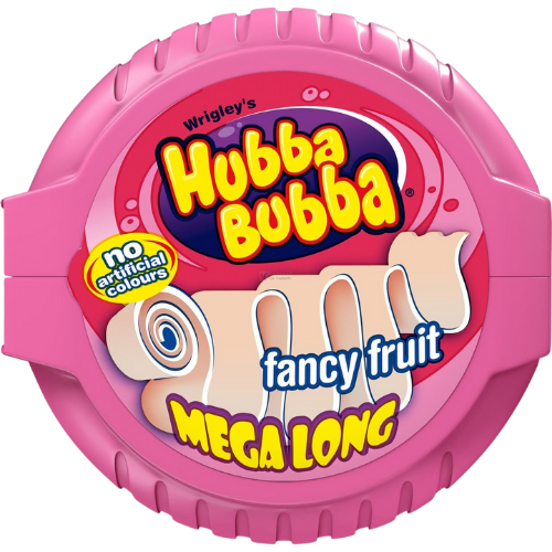 Hubba Bubba Mega Fancy Fruit 12X56G