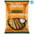 Humza Chicken Charcoal Kebab (Micro) 10X600G - Collection Only Frozen Product dimarkcash&carry