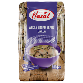 Hazal (110) Broad Beans Whole 4X800G dimarkcash&carry
