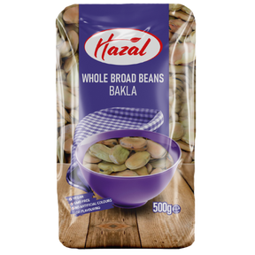 Hazal (210) Broad Beans Whole 6X500g dimarkcash&carry