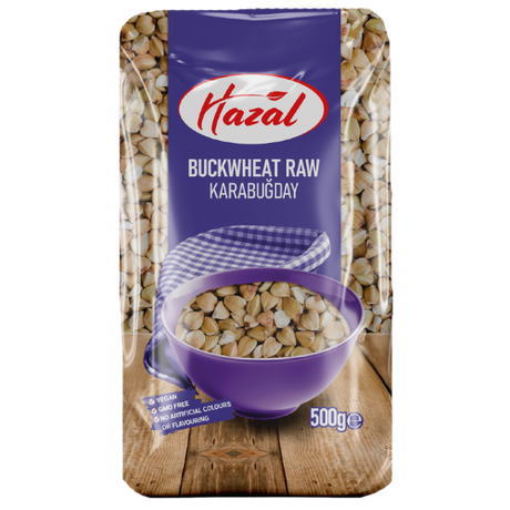 Hazal (212) Buckwheat Raw 6X500g dimarkcash&carry