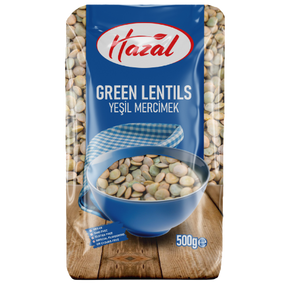 Hazal (220) Green Lentils 6X500G dimarkcash&carry