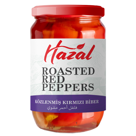 Hazal Roasted Red Peppers 6x720cc dimarkcash&carry