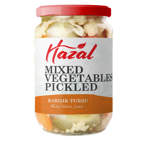 Hazal Mixed Vegetable Pickles 6x720cc dimarkcash&carry