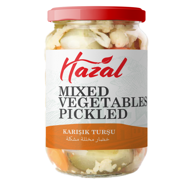 Hazal Mixed Vegetable Pickles 6x720cc dimarkcash&carry