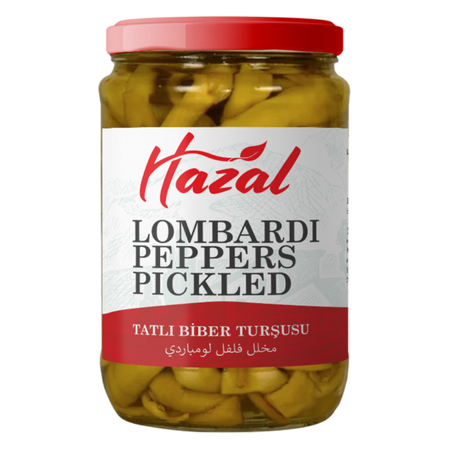 Hazal Lombardi Pepper Pickles 6x720cc dimarkcash&carry