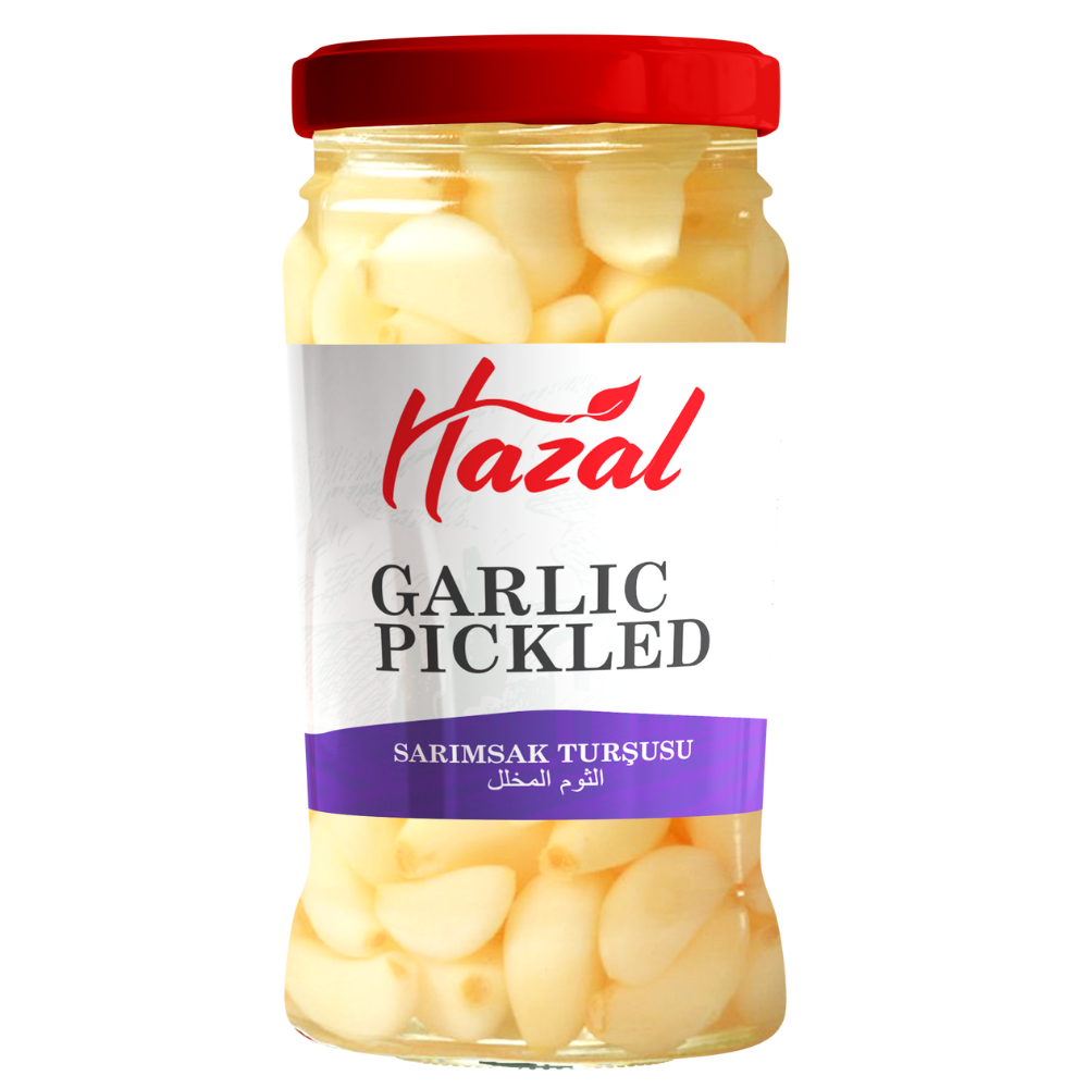 Hazal Garlic Pickles 6x320Cc dimarkcash&carry