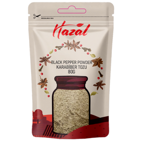 Hazal (503) Black Pepper Powder 8X80G dimarkcash&carry