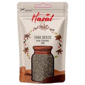 Hazal (509) Chia Seeds 8X80G dimarkcash&carry