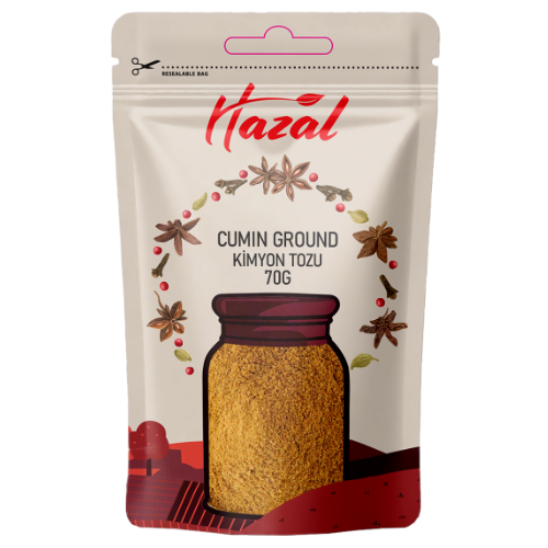 Hazal (520) Cumin Ground 8X70G dimarkcash&carry