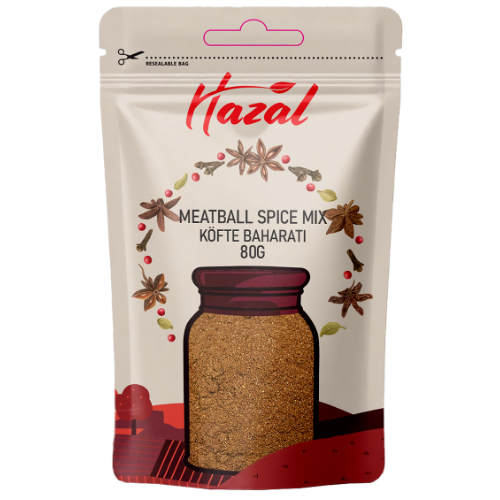 Hazal (538) Meatball Spice Mix 8X80G dimarkcash&carry