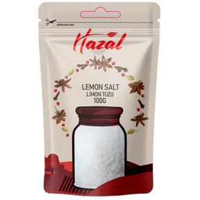 Hazal (539) Lemon Salt Fine 8X100G dimarkcash&carry