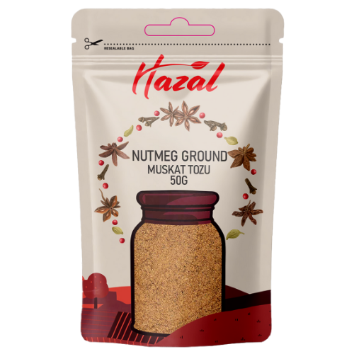Hazal (550) Nutmeg Ground 8X50G dimarkcash&carry