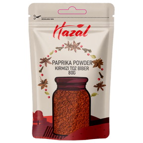 Hazal (555) Paprika Powder 8X80G dimarkcash&carry