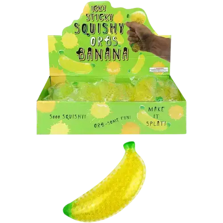 Icky Sticky Squishy Banana 12pcs