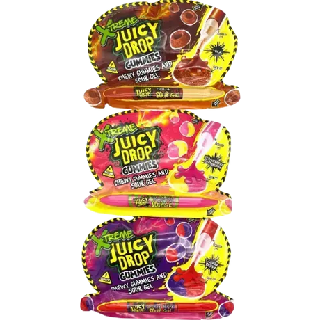 Juicy Drops Xtreme Gummies Bag 12X57G