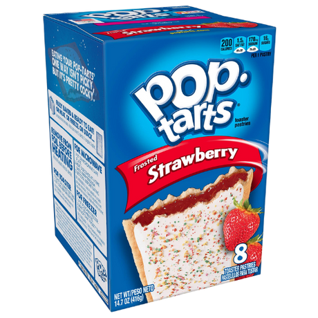 Kelloggs Pop Tarts Frosted Strawberry Sensation 12X384G dimarkcash&carry