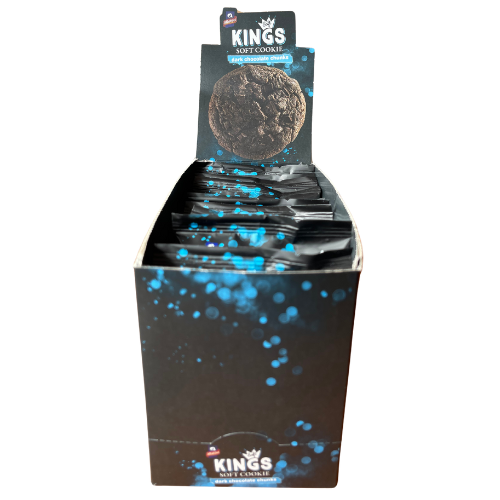 Kings Dark Chocolate Cookies 12X40G dimarkcash&carry