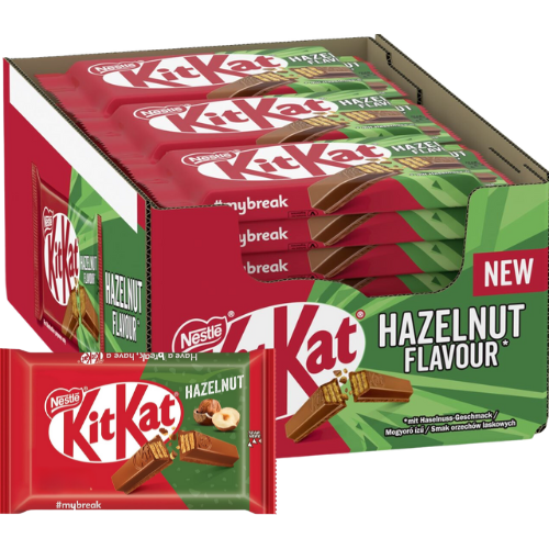 Kit Kat 4 Fingers Hazelnut 24X41.5G dimarkcash&carry