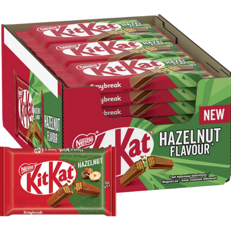 Kit Kat 4 Fingers Hazelnut 24X41.5G dimarkcash&carry