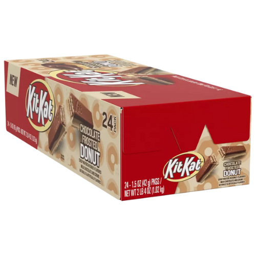 Kit Kat Chocolate Frosted Donut 24X42G(1.5Oz) dimarkcash&carry