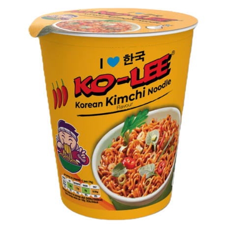 Ko Lee Korean Kimchi Noodle Cup 6x65g dimarkcash&carry