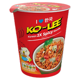 Ko Lee Korean 2x Spicy Noodle Cup 6x65g dimarkcash&carry