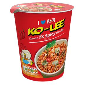 Ko Lee Korean 2x Spicy Noodle Cup 6x65g dimarkcash&carry