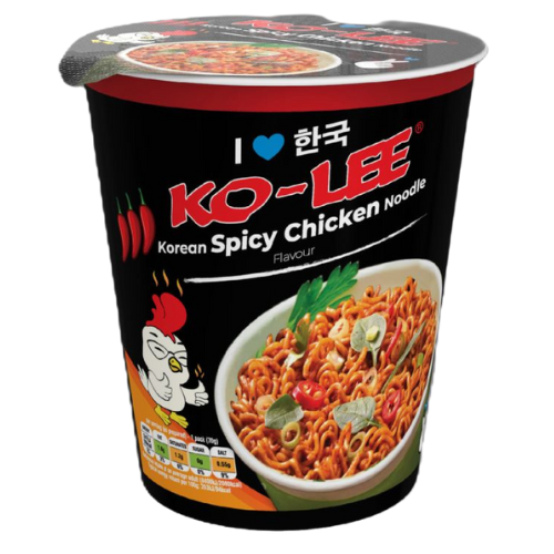 Ko Lee Korean Spicy Noodle Cup 6x65g dimarkcash&carry