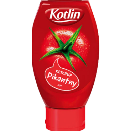 Kotlin Ketchup Hot (Pikantny) 12X450G dimarkcash&carry