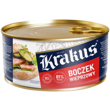 Krakus Pork Bacon 6X300g dimarkcash&carry