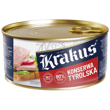 Krakus Tyrolska Preserved Ham 6X300g dimarkcash&carry