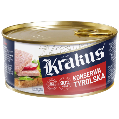 Krakus Tyrolska Preserved Ham 6X300g dimarkcash&carry