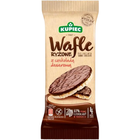 Kupiec Rice Cakes With Chocolate Dessert 12X60G dimarkcash&carry