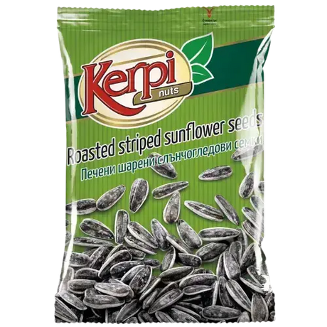 Kerpi Sunflower Seeds Striped Green Pack 18X80G