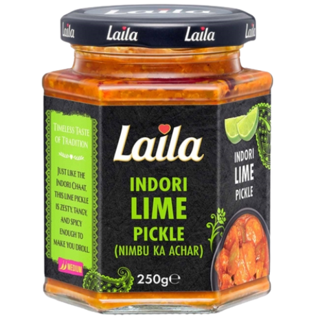 Laila Indori Lime Pickle 12X250G