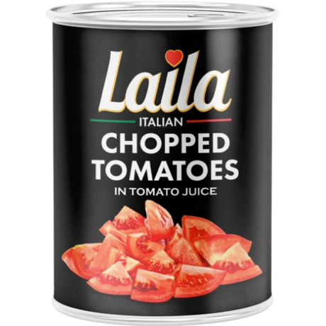 Laila Chopped Tomatoes 12X400G