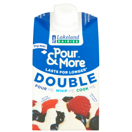 Pour&More Double Cream 12X250Ml dimarkcash&carry