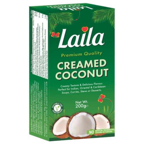 Laila Creamed Coconut 12x200g dimarkcash&carry