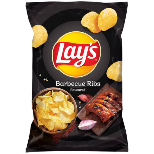 Lays Barbecue Ribs 21X130G dimarkcash&carry