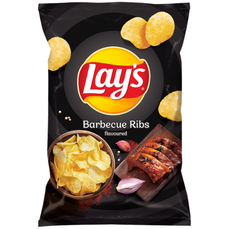 Lays Barbecue Ribs 21X130G dimarkcash&carry