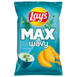 Lays Max Wavy Tzatziki 24X120G dimarkcash&carry